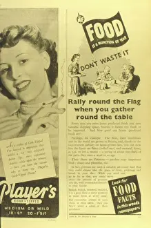 Recommended: Advertisements for Player's and Food Conservation
