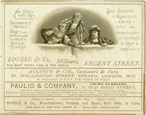 Furs: Advertisements in Princess Ida programme