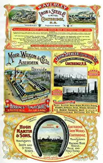 Horseshoe: Adverts, four Scottish businesses