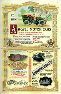 Aluminium: Adverts, three Scottish businesses