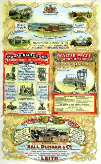 Leith: Adverts, four Scottish businesses