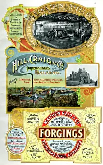 Kilmarnock: Adverts, three Scottish businesses