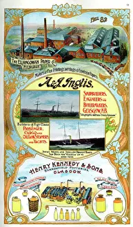 Shipbuilders: Adverts, three Scottish businesses