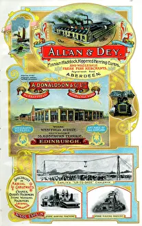 Merchants: Adverts, three Scottish businesses