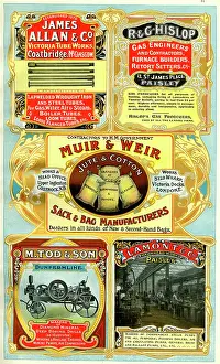 Dunfermline: Adverts, five Scottish businesses