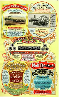 Salesmen: Adverts, five Scottish businesses