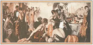 Delineator: Adults Partying in the 1920s