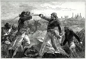 Mutiny: Advance of British Army during Indian Mutiny
