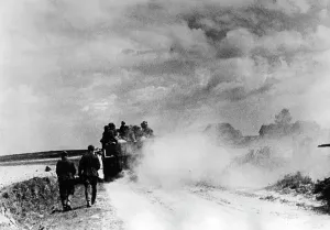 Hrubieszow: Advance of German troops on the Eastern Front, 1941