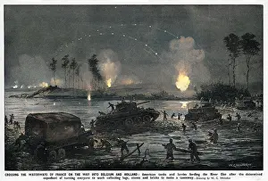 Fording: The Advance into Holland, WW2