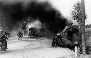Downed: Advance road on the Eastern Front, 1941