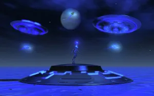 Exoplanet: Advanced alien technology used to fly around &