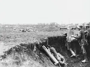 Laon: Advanced German machine gun post WWI