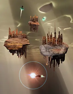 Colonization: Advanced technology used to create anti-gravity