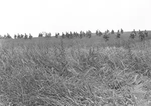 Advances: Advancing Austrian infantry on the Eastern front, 1915