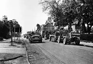 Mittlerer: Advancing German troops during the campaign, 1940