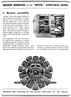 Advantages: Advantages Of The Bristol Sleeve Valve Engine: #5