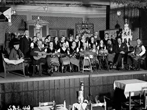 30er: Advent event in Scheibenberg 1932