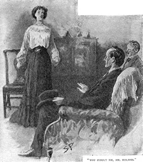 Hilda: The Adventure of the Second Stain, Sherlock Holmes