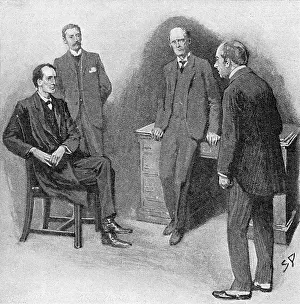 Bannister: Adventure of the Three Students, Sherlock Holmes