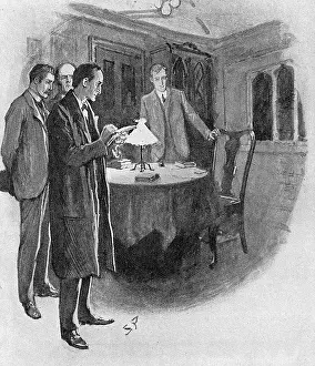 Draws: Adventure of the Three Students, Sherlock Holmes
