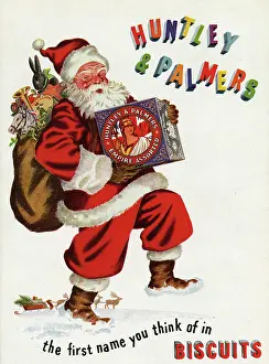 Palmers: Adver for Huntley and Palmers biscuits
