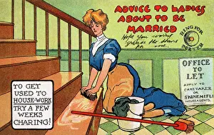 Charwoman: Advice to would-be brides - The housework ahead!!