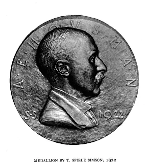 Housman: AE HOUSMAN/MEDALLION
