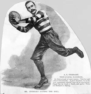 Captained: A.E. STODDART, RUGBY MAN