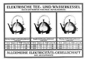 Behrens: AEG Kettle Advertisement
