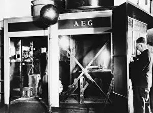 Transformers: AEG transformer plant in Berlin, 1933