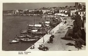 Aegina: Aegina, Greece - The port