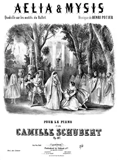 Pleading: Aelia and Mysis - Music Sheet Cover