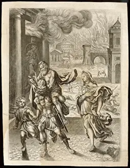 Ascanius: AENEAS FLEES FROM TROY
