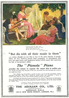 Aeolian: Aeolian Pianola Advertisement