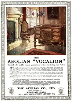 Vocalion: The Aeolian Vocalion Advertisement