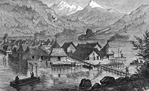 Aeon: aeon / prehistory, architecture, pile dwellings