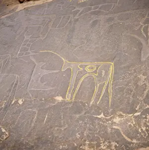 Aeon: aeon / prehistory, petrographs, bull