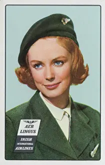Attendant: Aer Lingus, Irish International Airlines, flight attendant