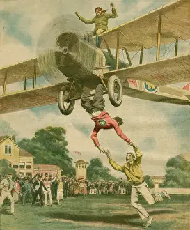 Feats: AERIAL ACROBATICS
