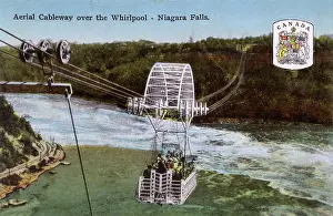 Tom Gillmor: Aerial Cableway over the whirlpool - Niagara Falls