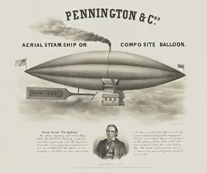 Contraption: An aerial steam ship/composite balloon created