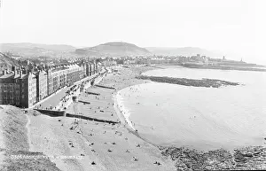 Aberystwyth: Aerial View of Aberystwyth Beach