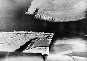 Junkers: Aerial view of Bardia, 1941