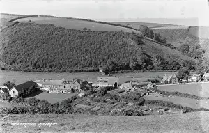Brendon: Aerial View of Brendon Village
