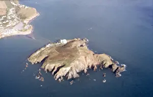 Burgh: Aerial view of Burgh Island, Devon
