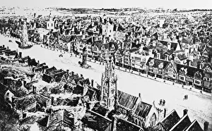 Cheapside: Aerial view of Cheapside, London