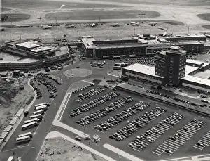 Heathrow: Aerial view of the control tower