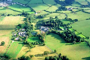 Agatha: Aerial view of Devon