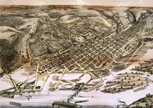 Dubuque: Aerial View of Dubuque